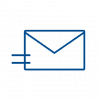 Sending an SMS icon