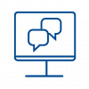 Web chat icon