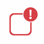 received an alert icon