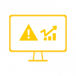Monitor and Analytics Icon